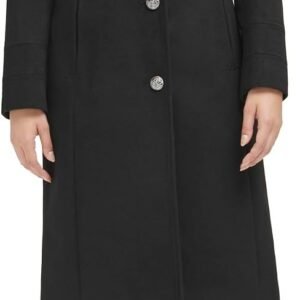 Military Wool Blend Overcoat